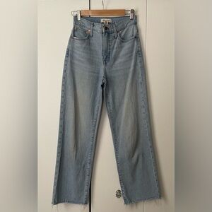 Madewell Slim Wide Leg Jeans in Edmunds Wash
